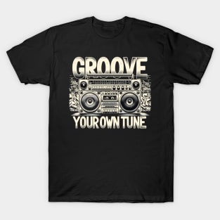 Exclusive 'Groove Your Own Tune' collection T-Shirt